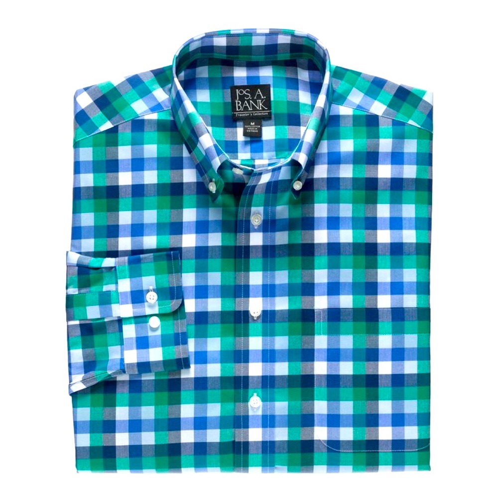 NWOT • Jos A Banks Button Down Shirt | Mens Medium